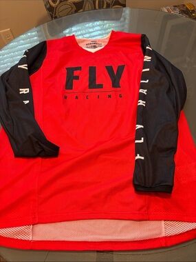 FLY Racing Men’s Red and Black Jersey new but tags missing